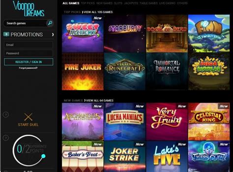 VoodooDreams Casino Review .